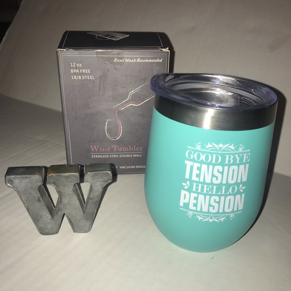 Stainless Steel Double Wall Wine Tumbler